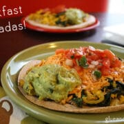Think of these breakfast tostadas as a sort of spin on huevos rancheros.
