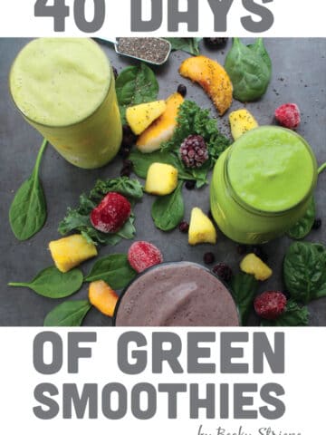 40 Days of Green Smoothies Cover