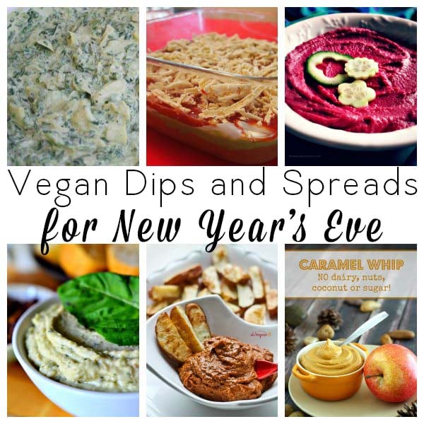 14 Vegan Dips and Finger Food Recipes for New Year's Eve (+3 cocktails ...