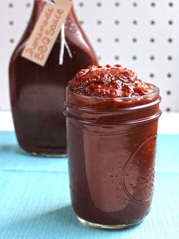 This homemade BBQ sauces gets its sweetness from dates and blackstrap molasses. Use it just like you would store-bought BBQ sauce!