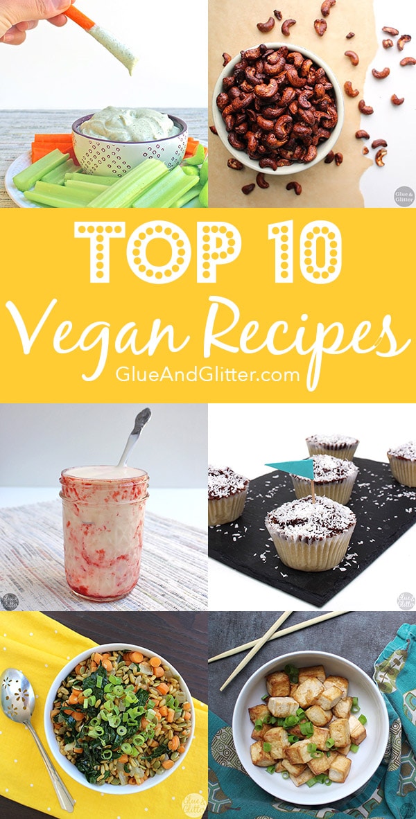 The top 10 vegan recipe posts from my site this year. I hope you enjoy looking through these as much as I enjoyed writing and compiling them!