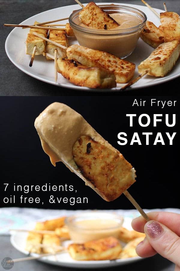 Air Fryer Tofu Satay