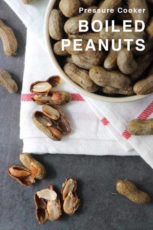 Why wait hours for boiled peanuts, when you can make Pressure Cooker Boiled Peanuts in a fraction of the time? You only need a few ingredients to make boiled peanuts in your Instant Pot or any pressure cooker.