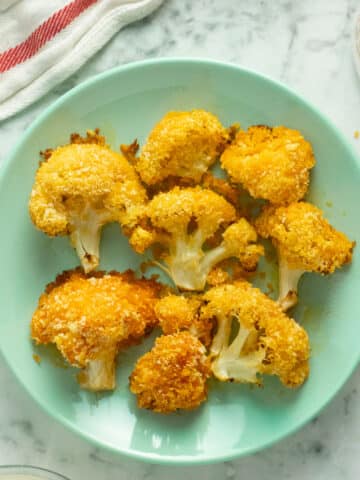 Air fryer buffalo cauliflower (oven directions included!)
