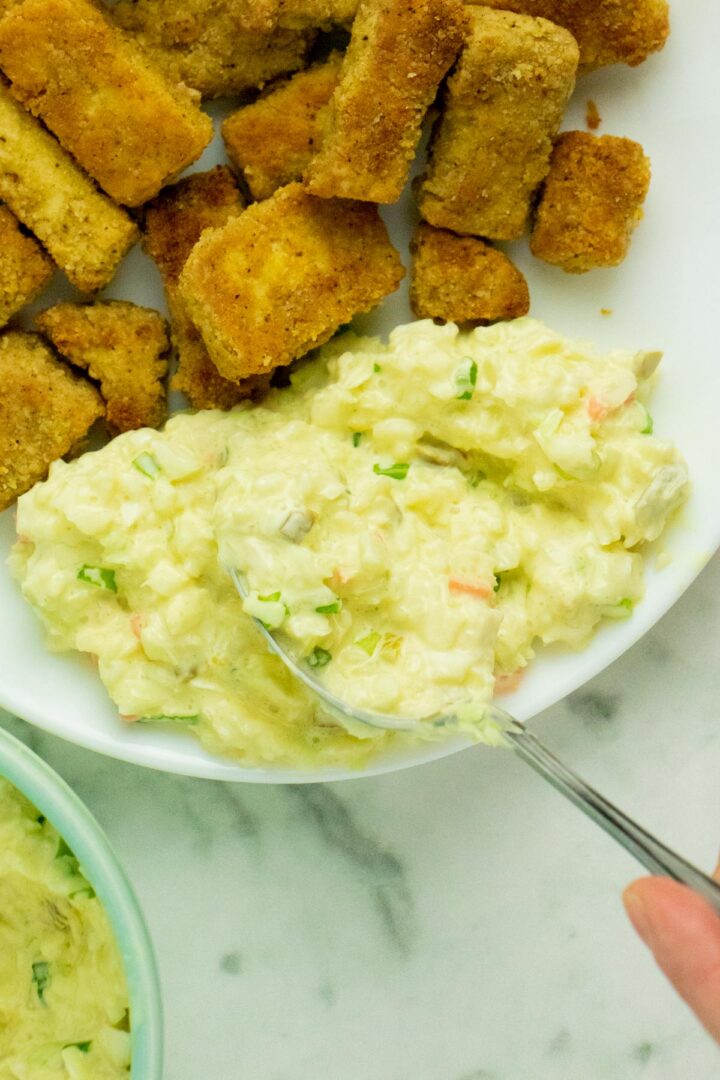 Easy vegan jalapeno slaw