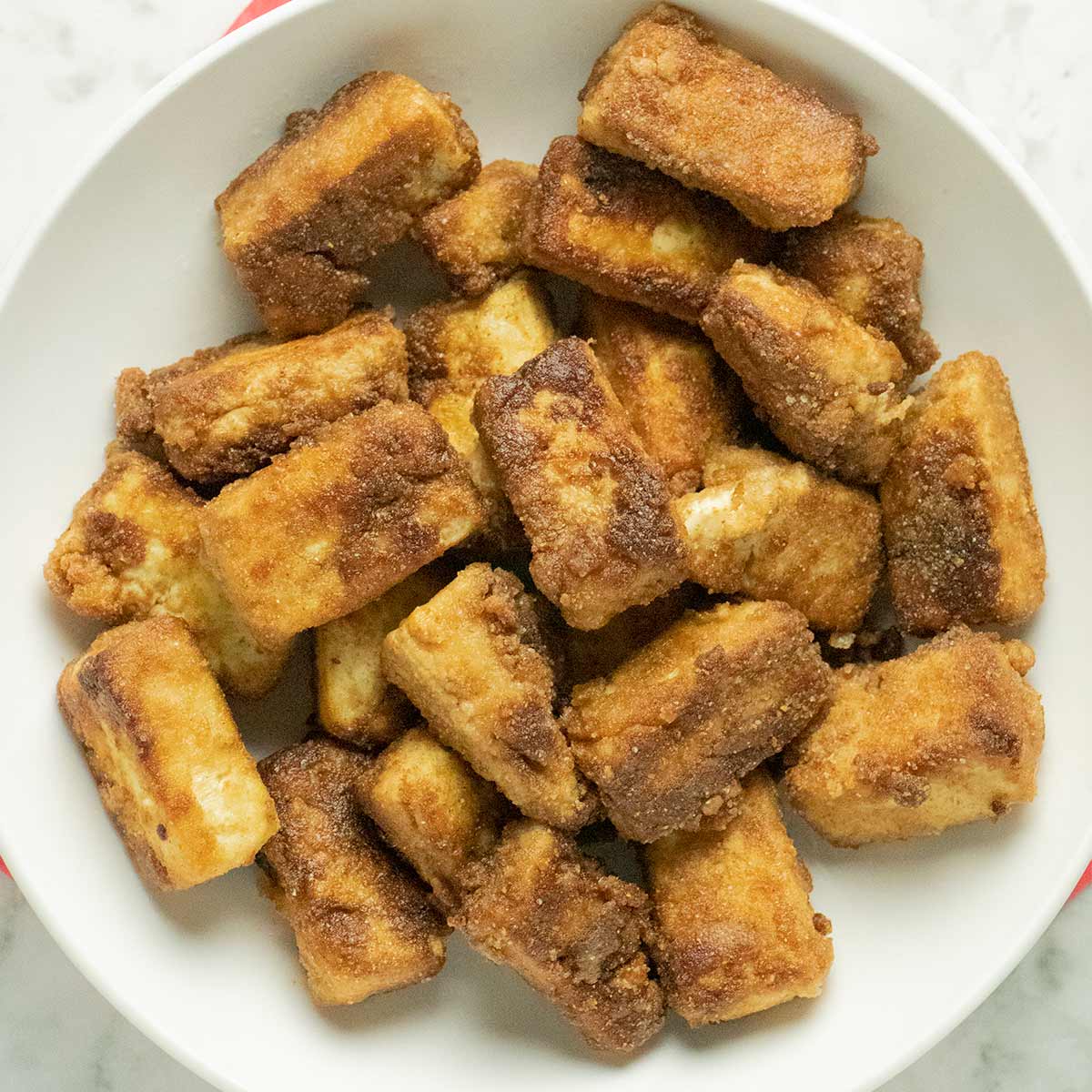 Vegan crispy tofu that's better than takeout