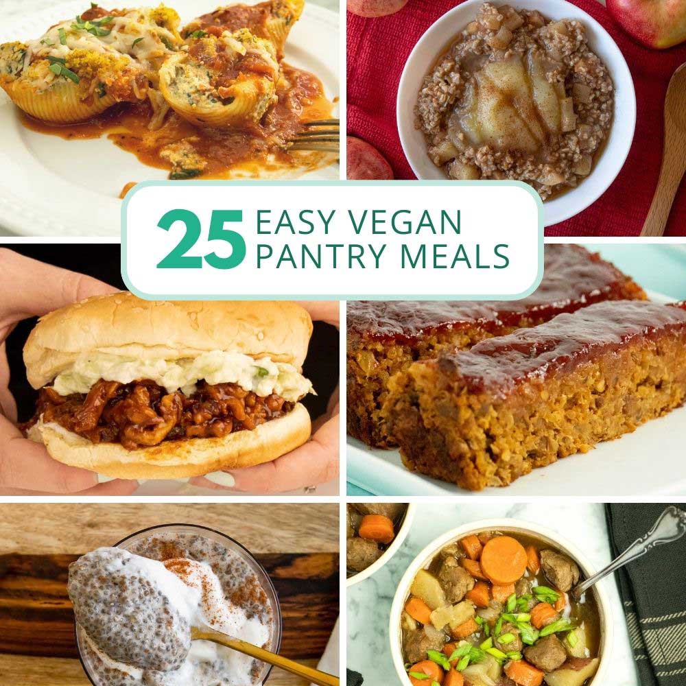 25 Easy Vegan Pantry Meals