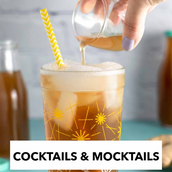 Cocktails and mocktails