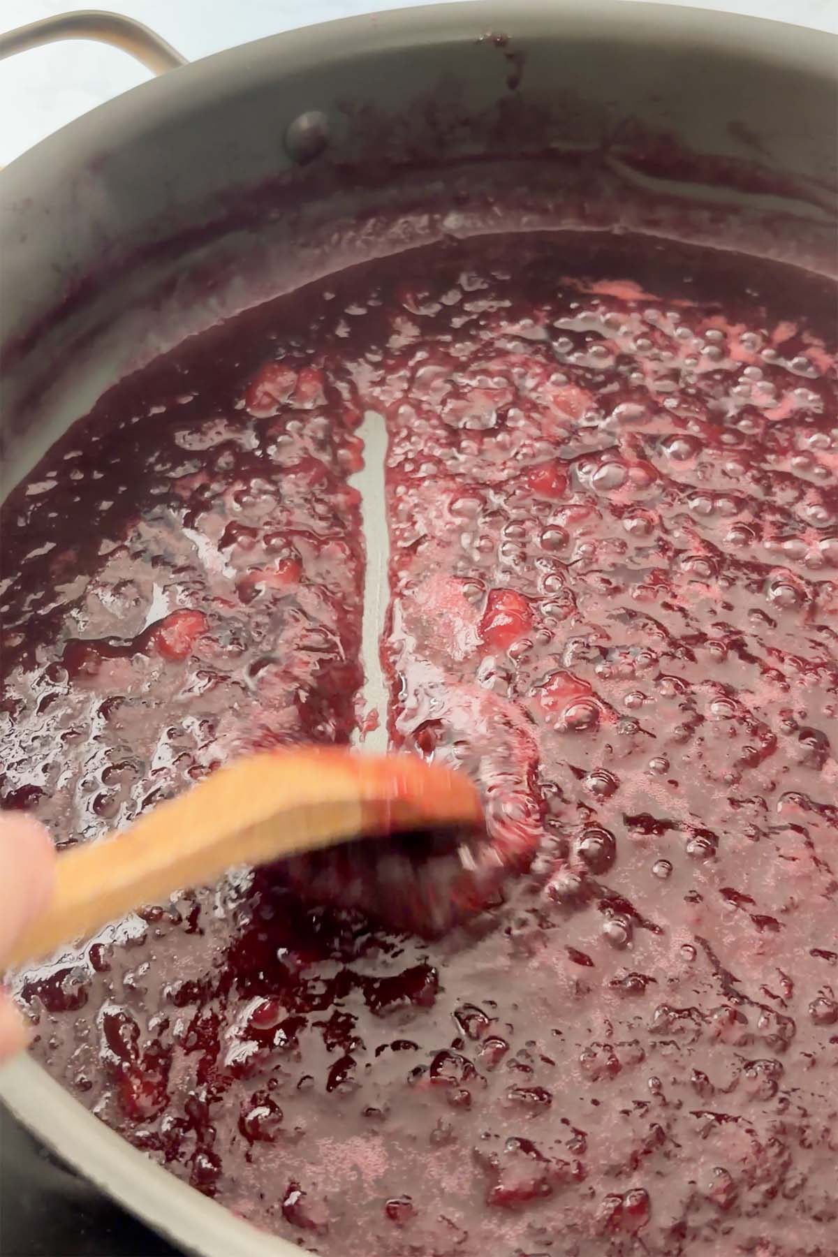 the jam passing the spoon test